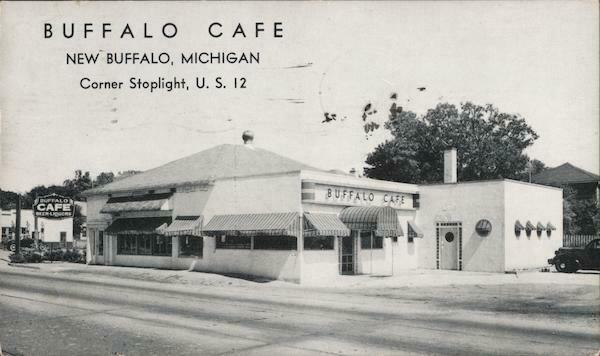 Buffalo Cafe - POSTCARD PHOTO